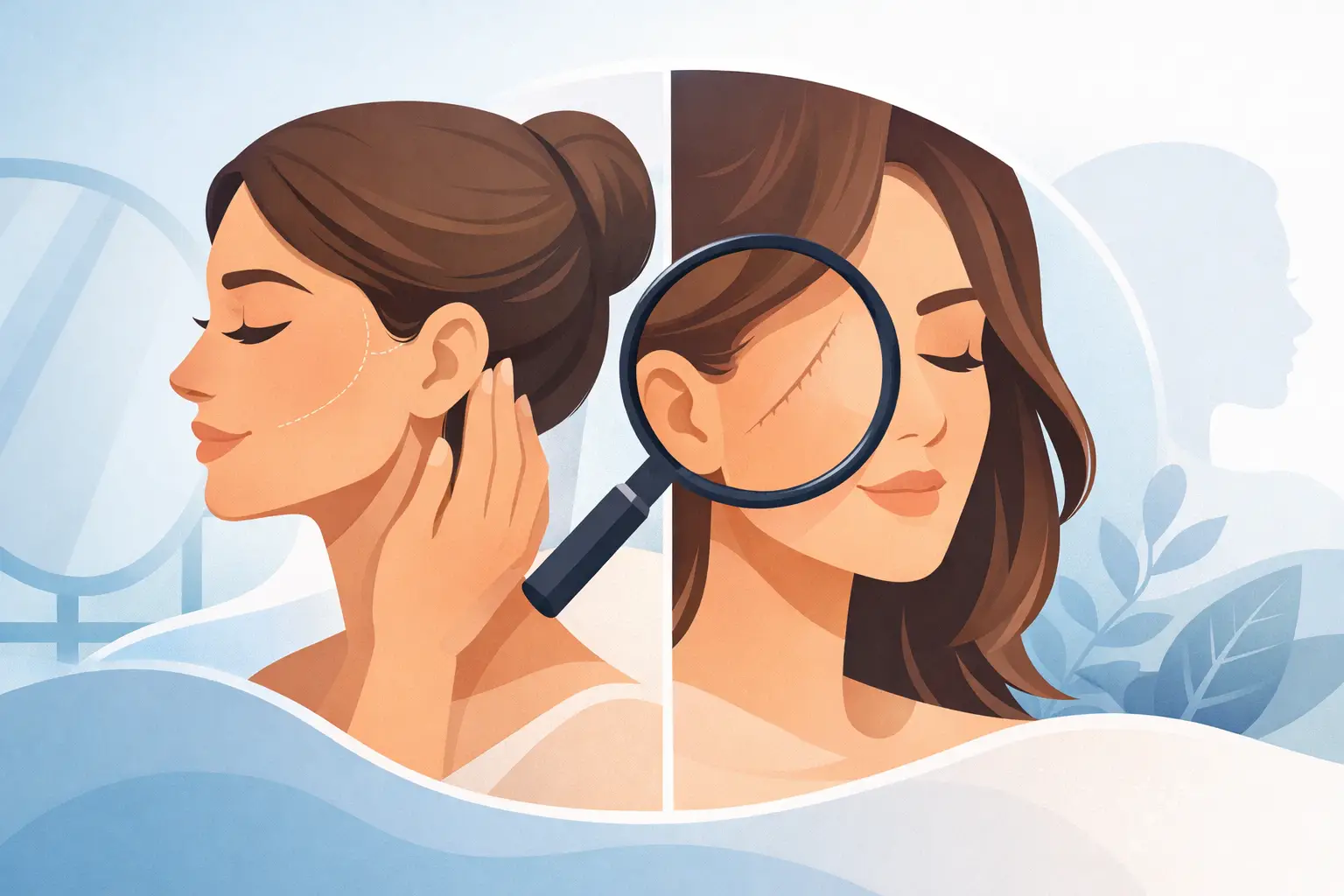 Can Facelift Scars Be Hidden? What to Expect