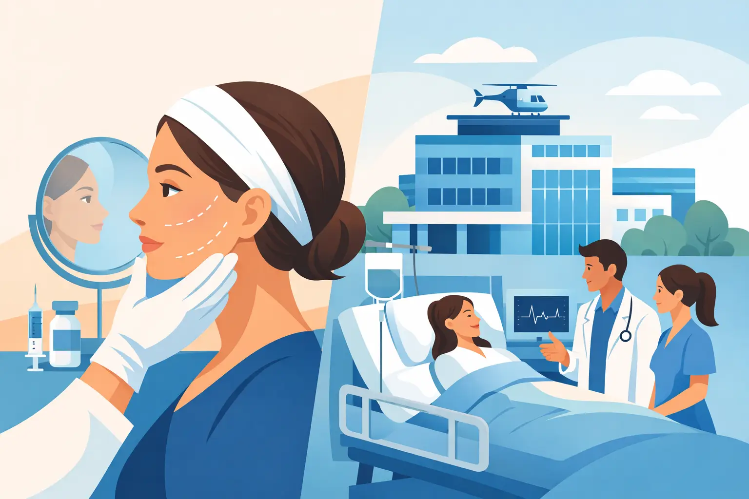 Does Facelift Require Hospitalization? What to Expect