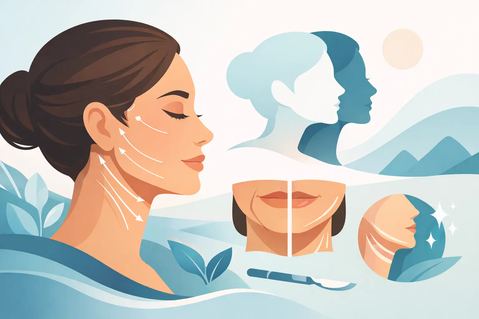 Facelift and Neck Contouring for a Balanced Look